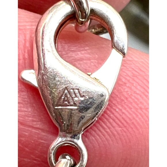 Labradorite Statement Necklace Polished Faceted Madagascar 17-21" Crystals - Picture 12 of 12